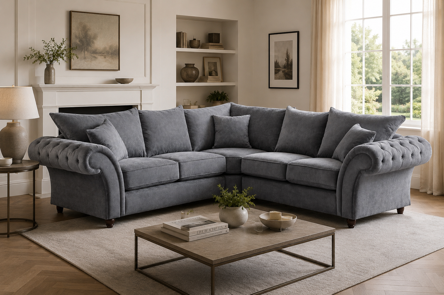 Embrace coziness for your living room