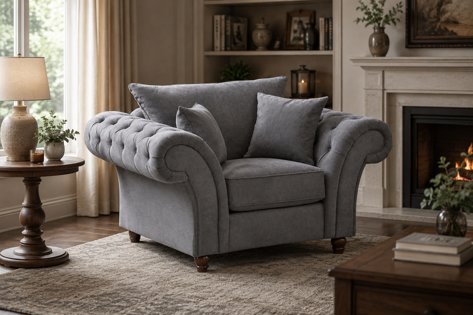 Valeria Fullback Sofa Armchair
