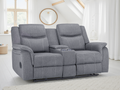 Galaxy Tech Electric Recliner 2 Seater Fabric