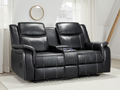 Galaxy Tech Electric Recliner 2 Seater Leather