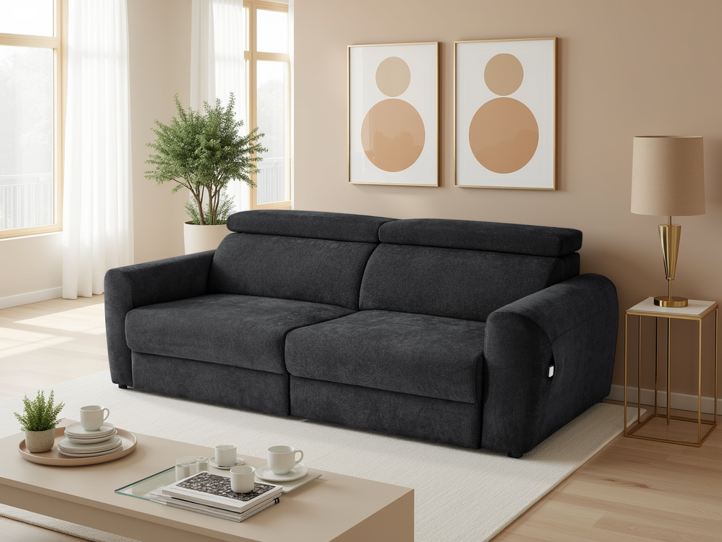 Drift 3 Seater Electric Sofa Bed Automatic Fold Out Couch