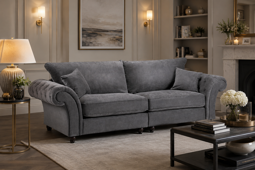 Valeria Fullback Sofa 4 Seater