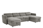 Zeus Sofabed U Shape Corner