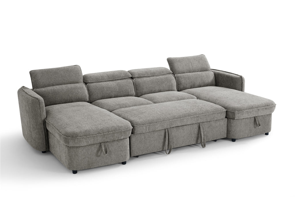Zeus Sofabed U Shape Corner