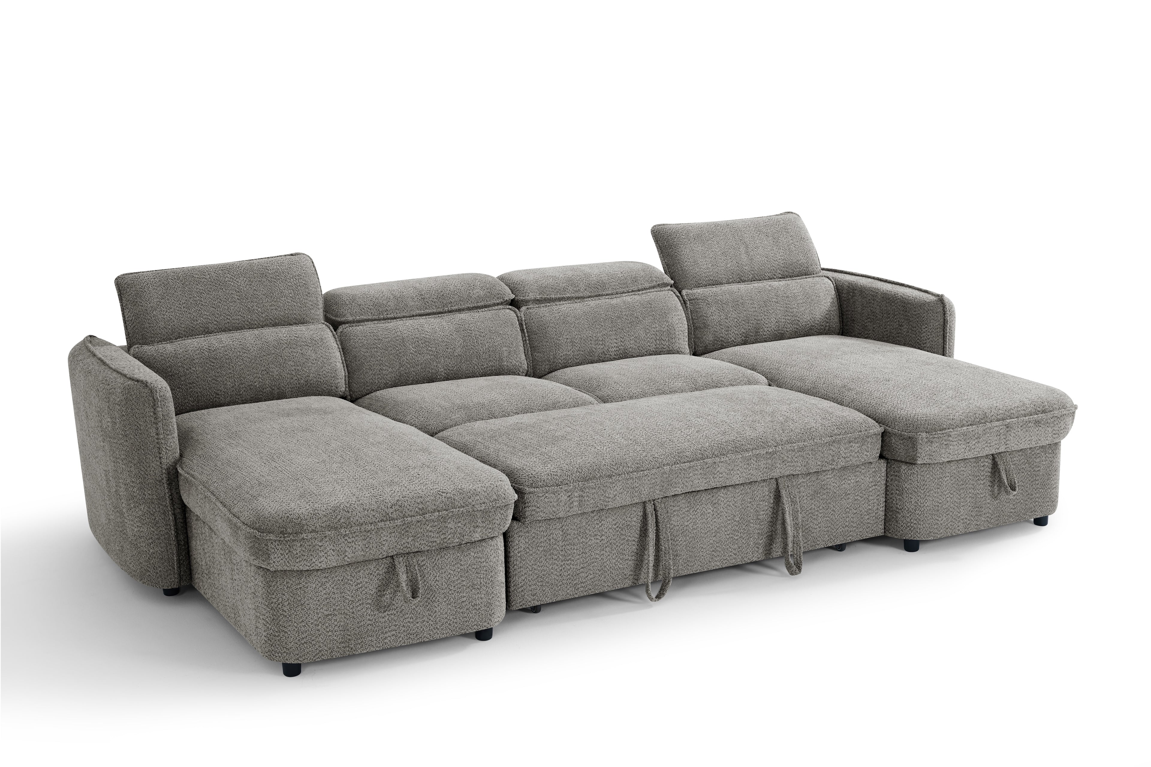 Zeus Sofabed U Shape Corner