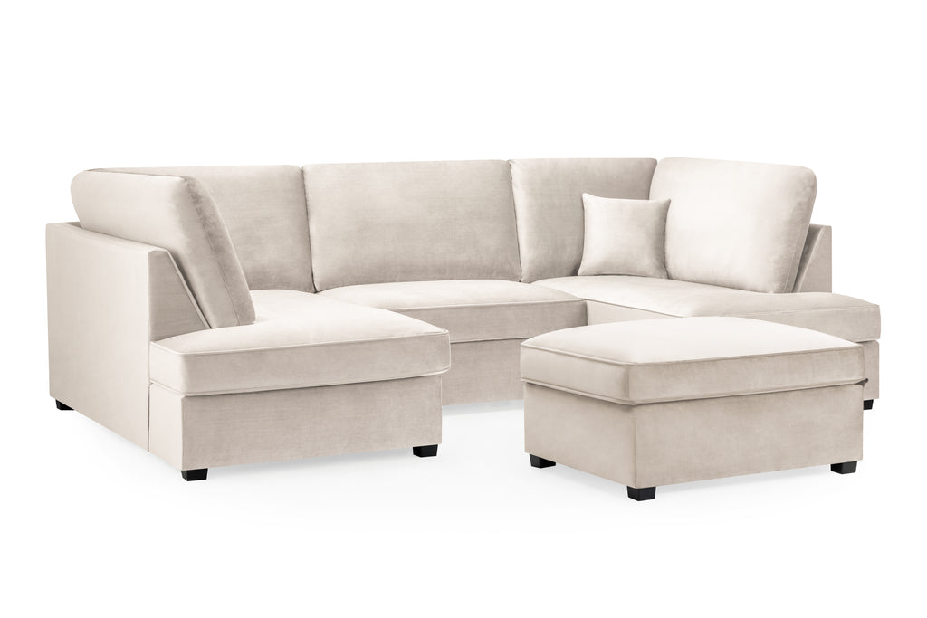 Carnaby Sofa Plush U Shape Corner