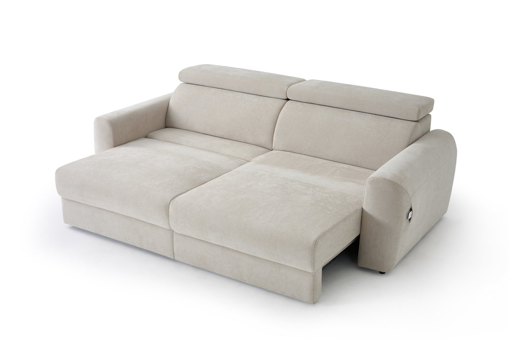 Electric Slider Sofa Bed 3 Seater Drift - Beige