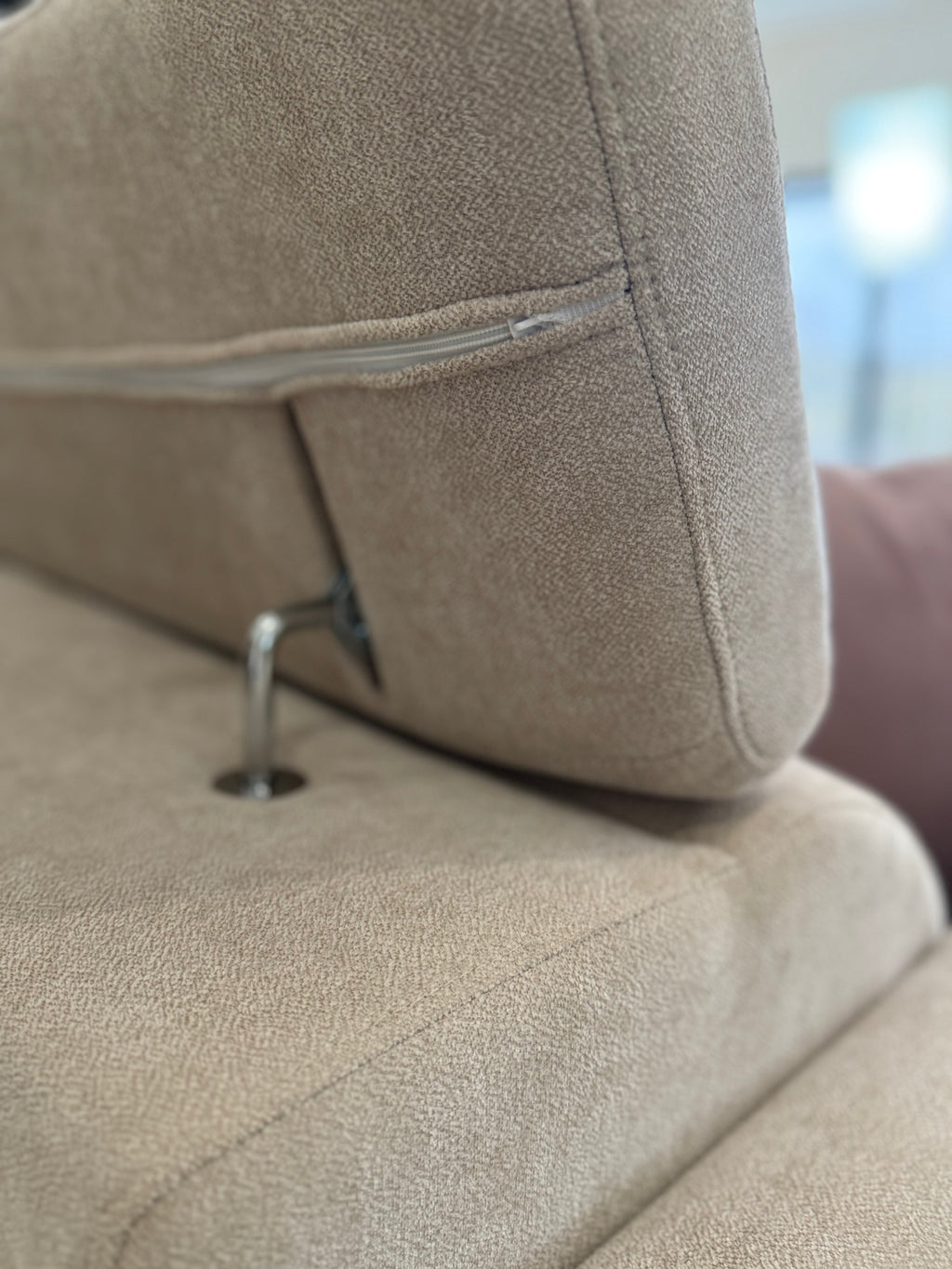 Electric Slider Sofa Bed 3 Seater Drift - Beige