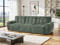 Electric Slider Sofa Bed 3 Seater Astra - Green