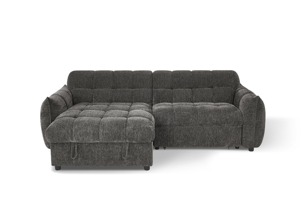 Fabio Sofa Bed Universal Corner - Grey
