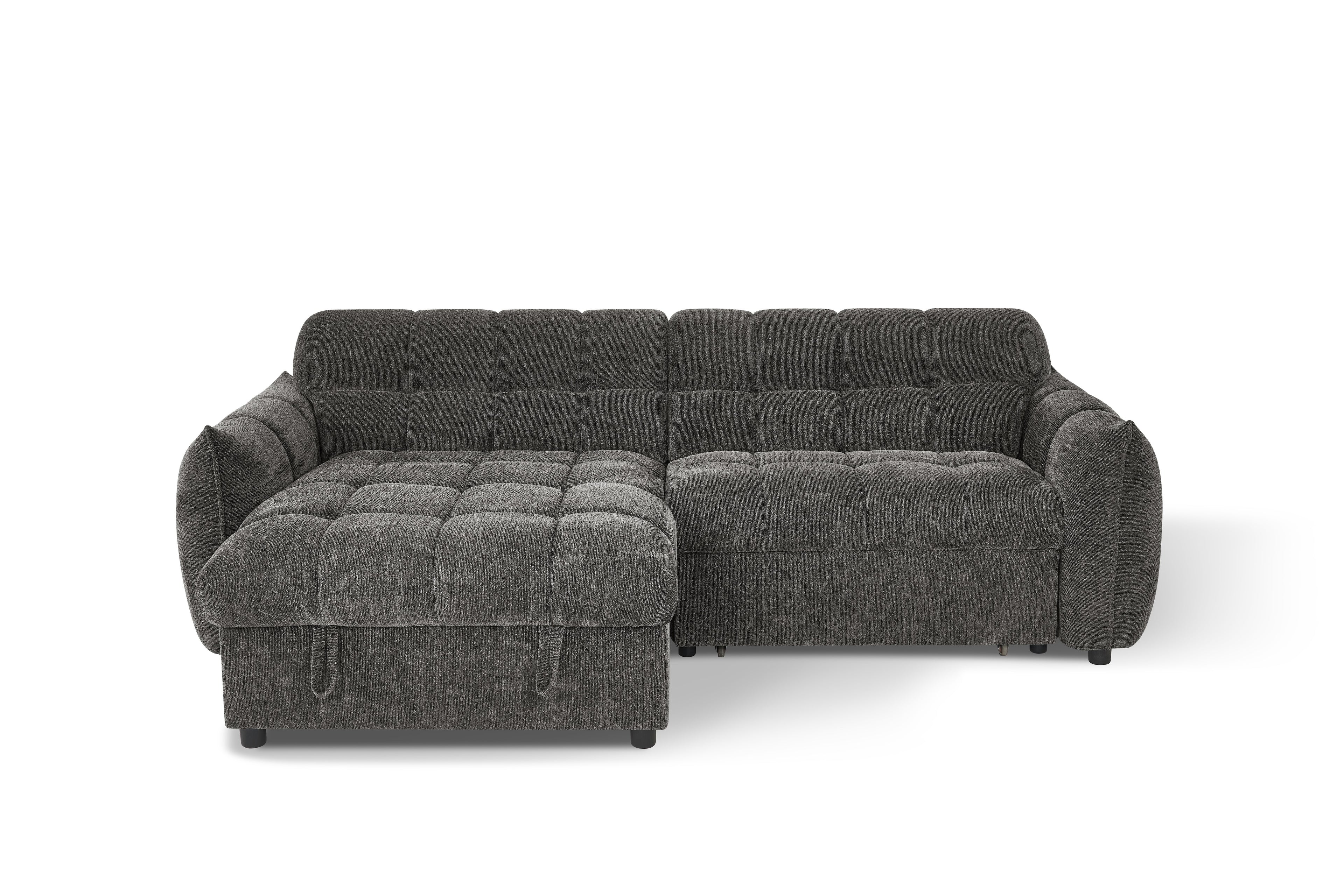 Fabio Sofa Bed Universal Corner - Grey
