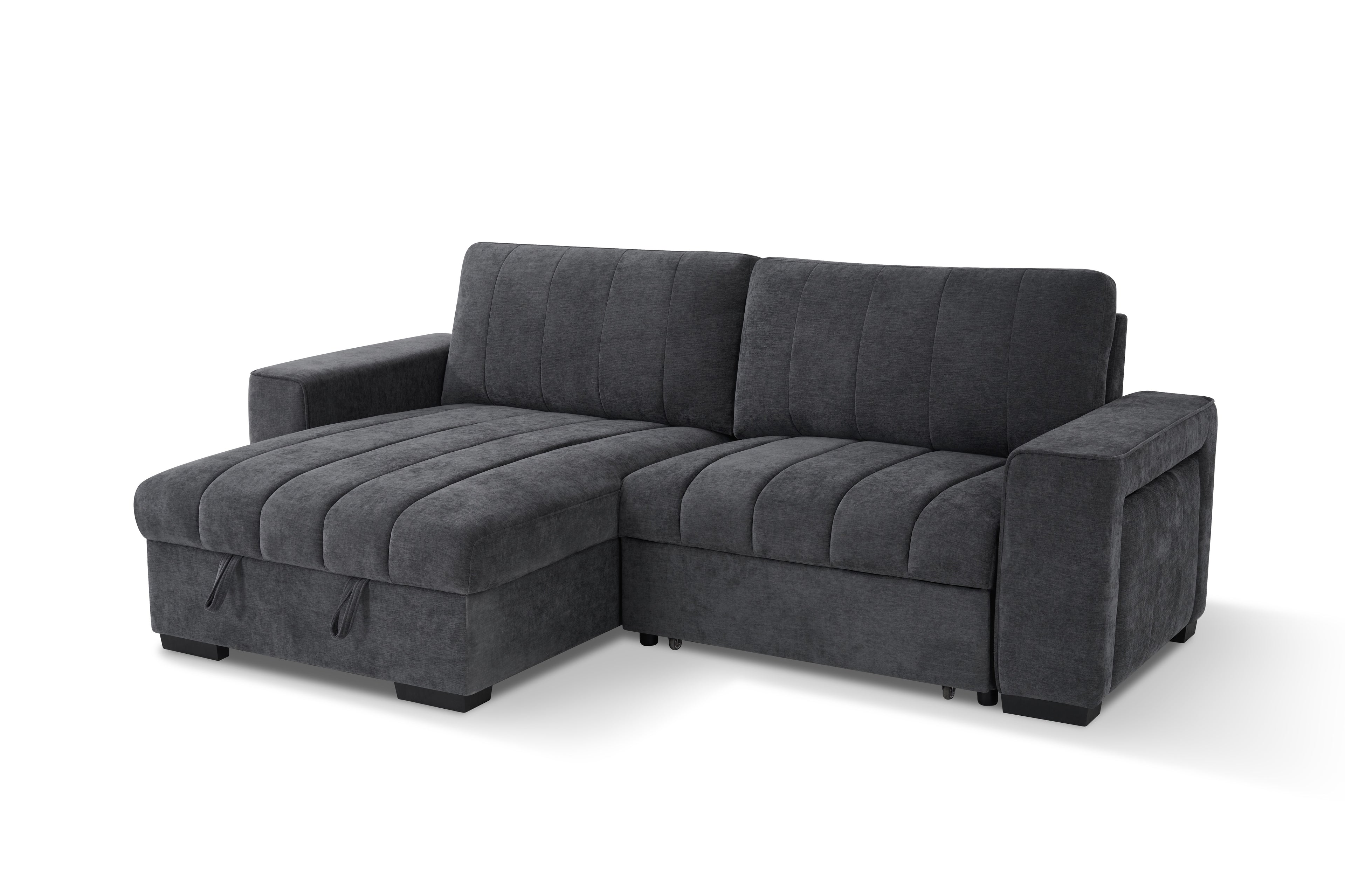 Fontus Sofabed Grey Universal Corner - Grey