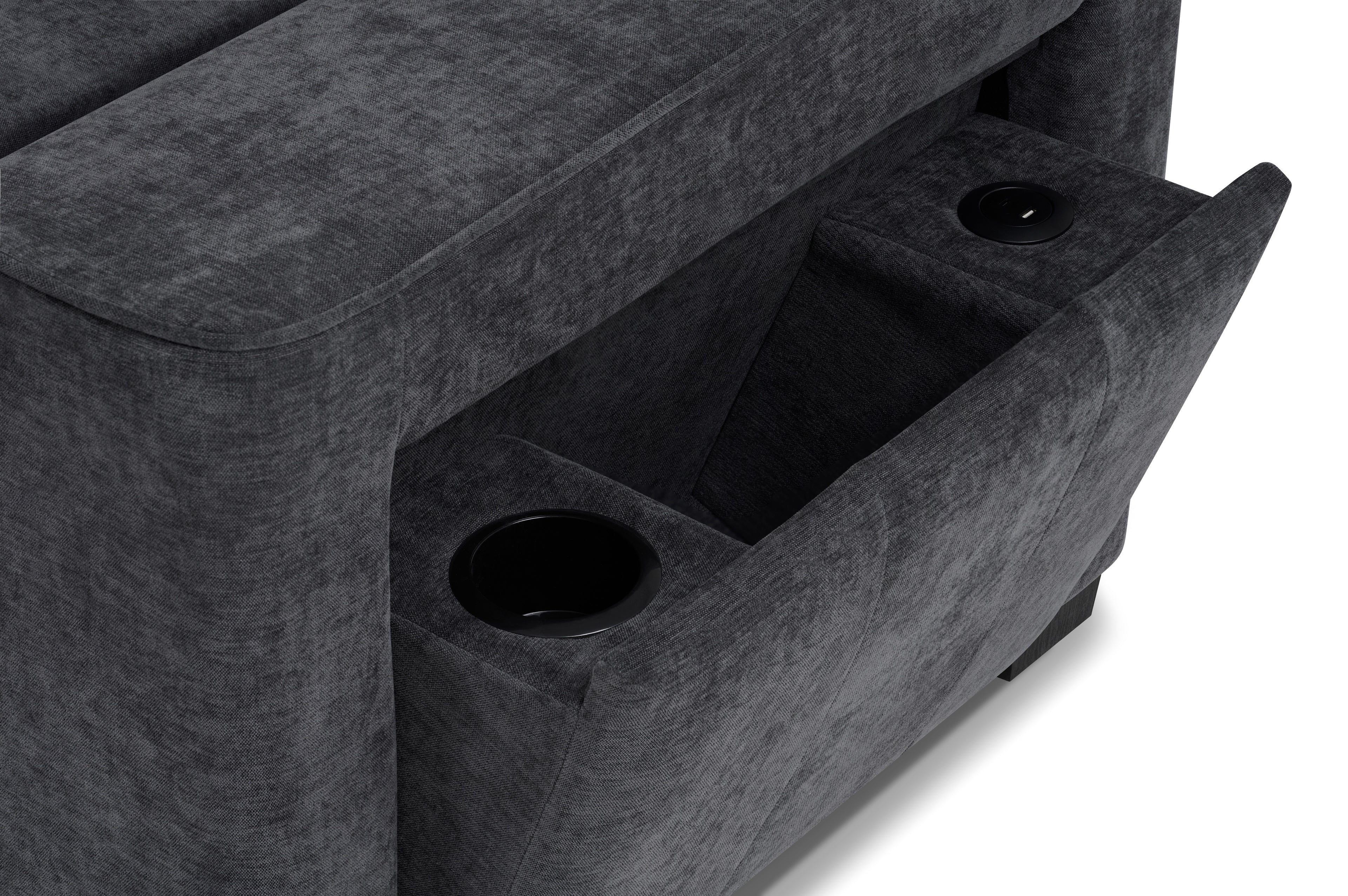 Fontus Sofabed Grey Universal Corner - Grey