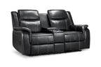 Solar Tech Electric Recliner 2 Seater Leather