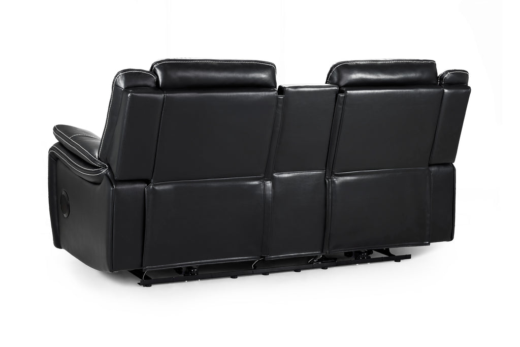 Solar Tech Electric Recliner 2 Seater Leather