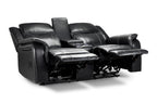 Solar Tech Electric Recliner 2 Seater Leather