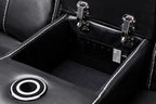 Solar Tech Electric Recliner 2 Seater Leather