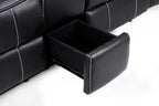 Solar Tech Electric Recliner 2 Seater Leather