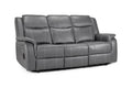 Solar Tech Electric Recliner 3 Seater Leather