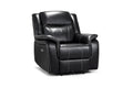 Solar Tech Electric Recliner Armchair Leather