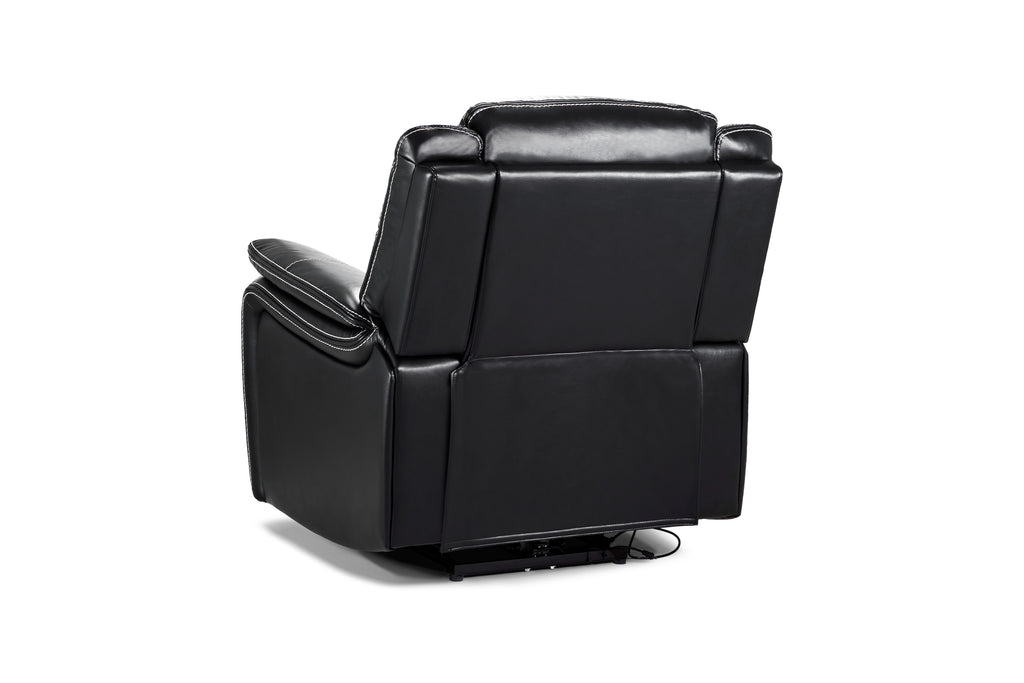 Solar Tech Electric Recliner Armchair Leather