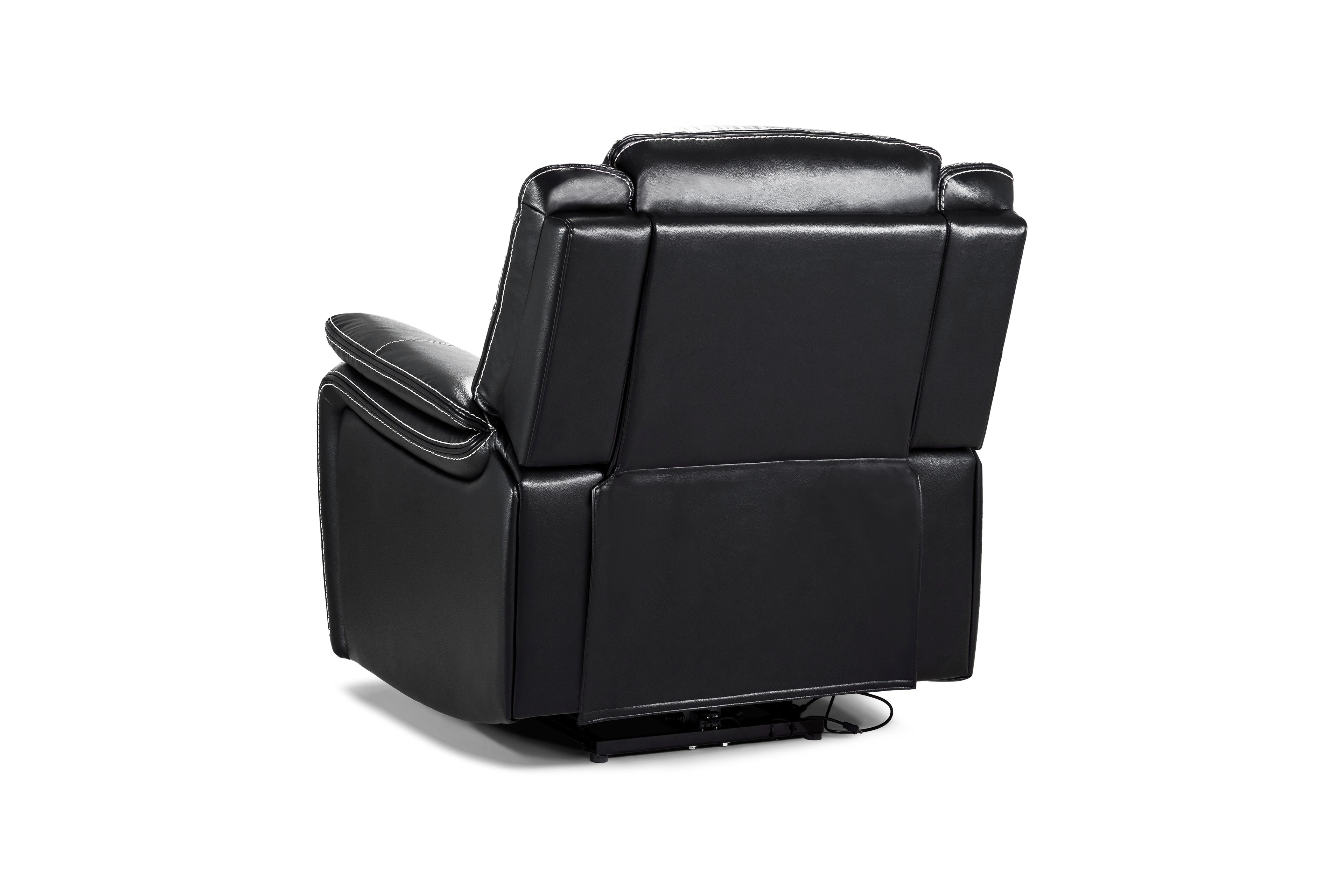 Solar Tech Electric Recliner Armchair Leather