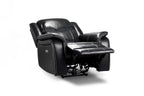 Solar Tech Electric Recliner Armchair Leather