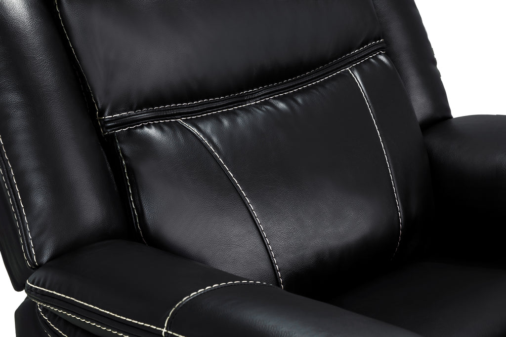 Solar Tech Electric Recliner Armchair Leather