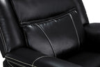Solar Tech Electric Recliner Armchair Leather
