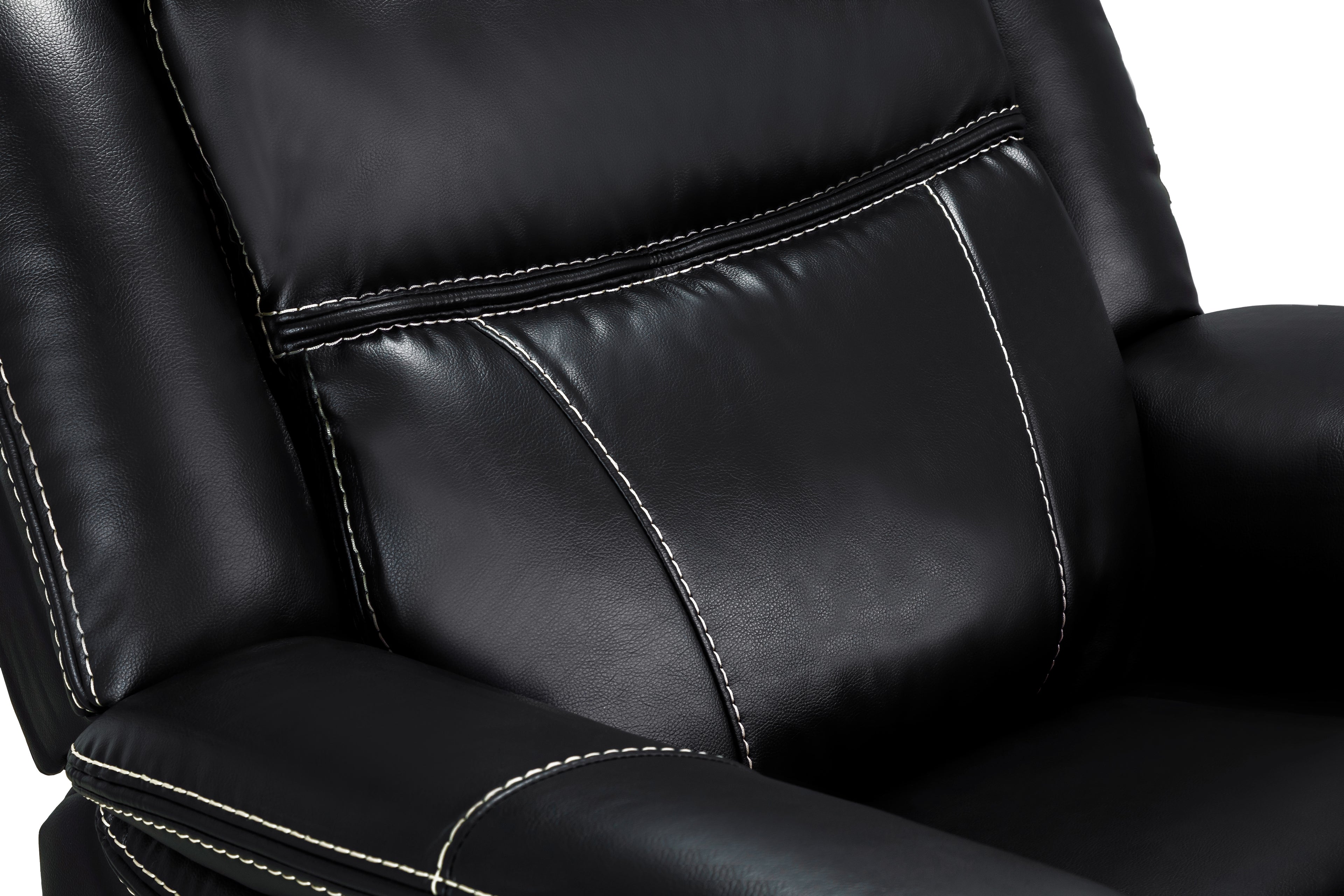 Solar Tech Electric Recliner Armchair Leather