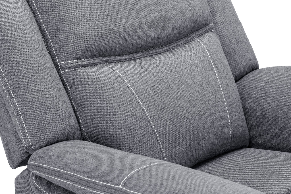 Solar Tech Electric Recliner Armchair Fabric