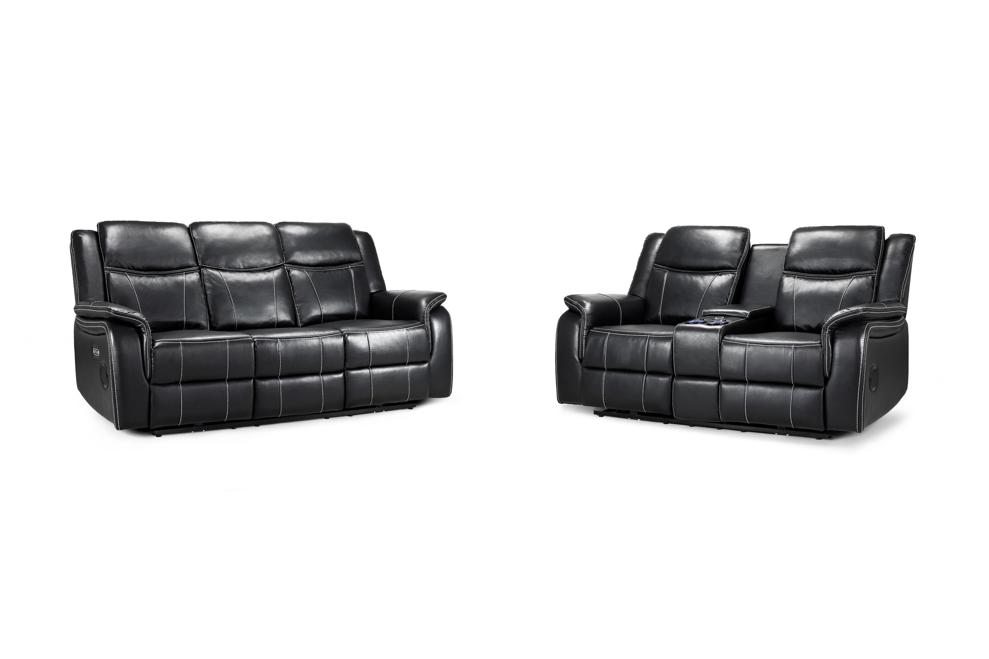 Solar Tech Electric Recliner Sofa 3+2 Set