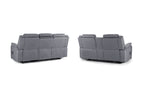 Solar Tech Electric Recliner Sofa Fabric 3+2 Set