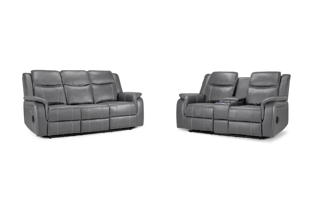 Solar Tech Electric Recliner Sofa 3+2 Set