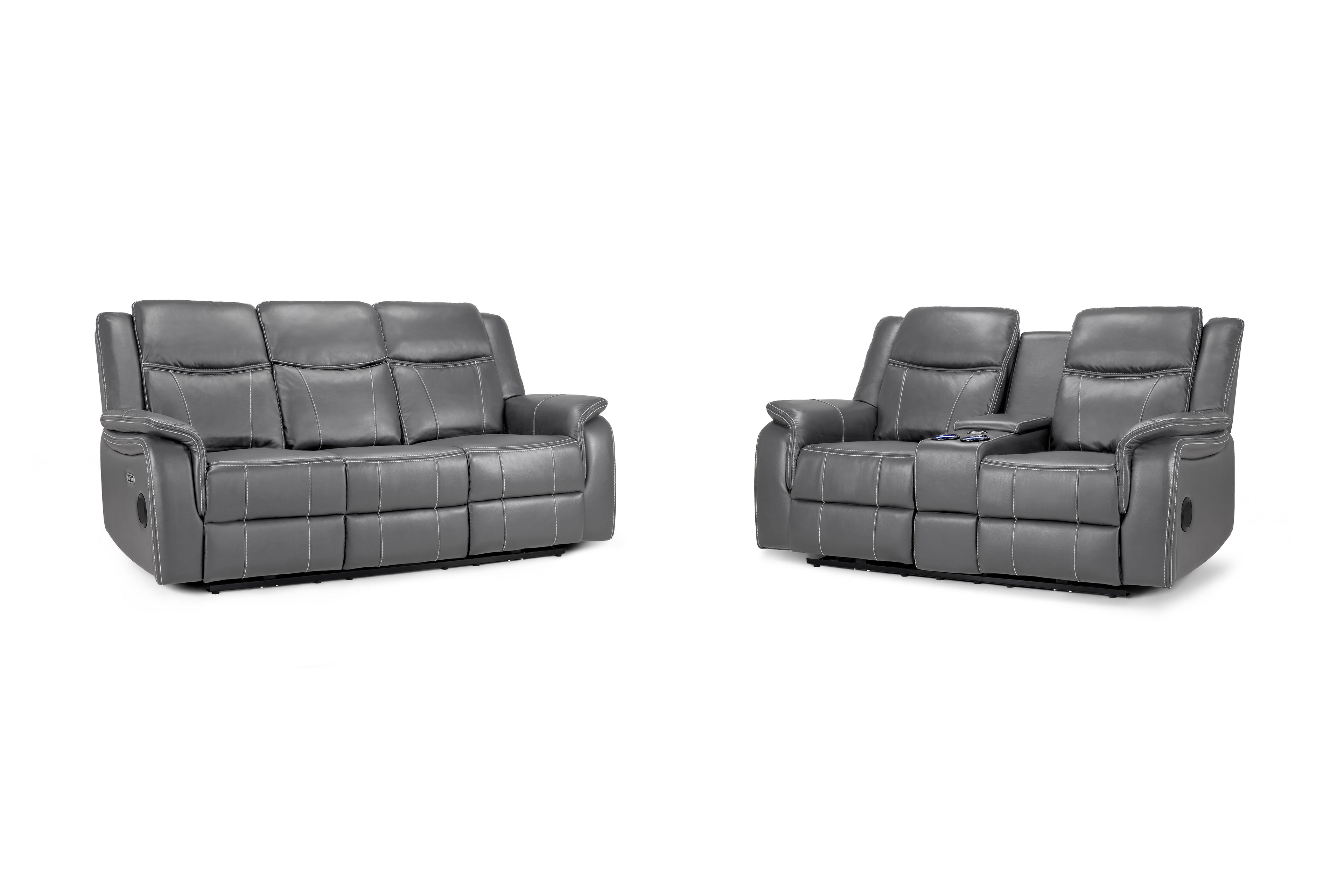 Solar Tech Electric Recliner Sofa 3+2 Set