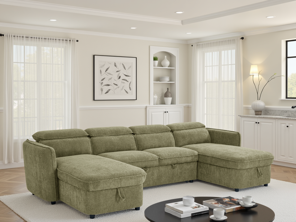 Capri Sofabed U Shape Corner