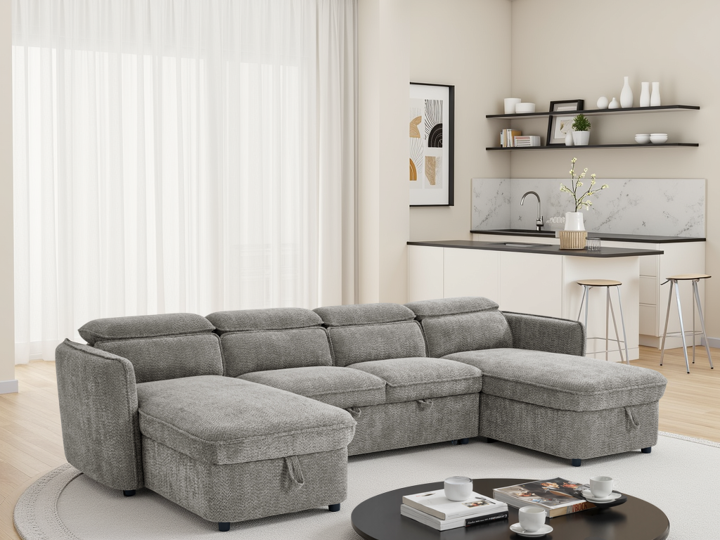 Capri Sofabed U Shape Corner