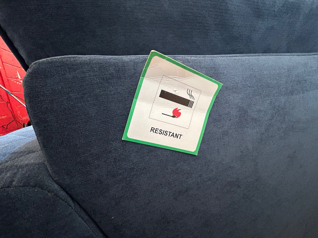 Blue DFS Orka With Right Hand Chaise