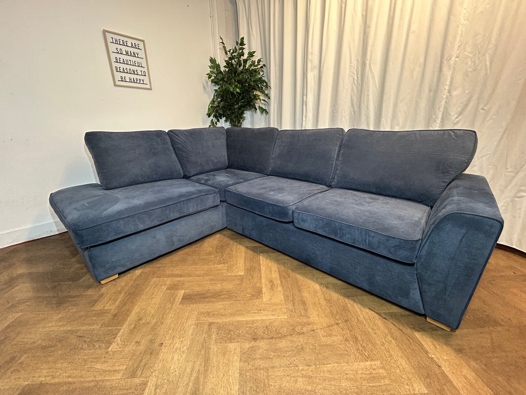 Blue DFS Orka With Right Hand Chaise
