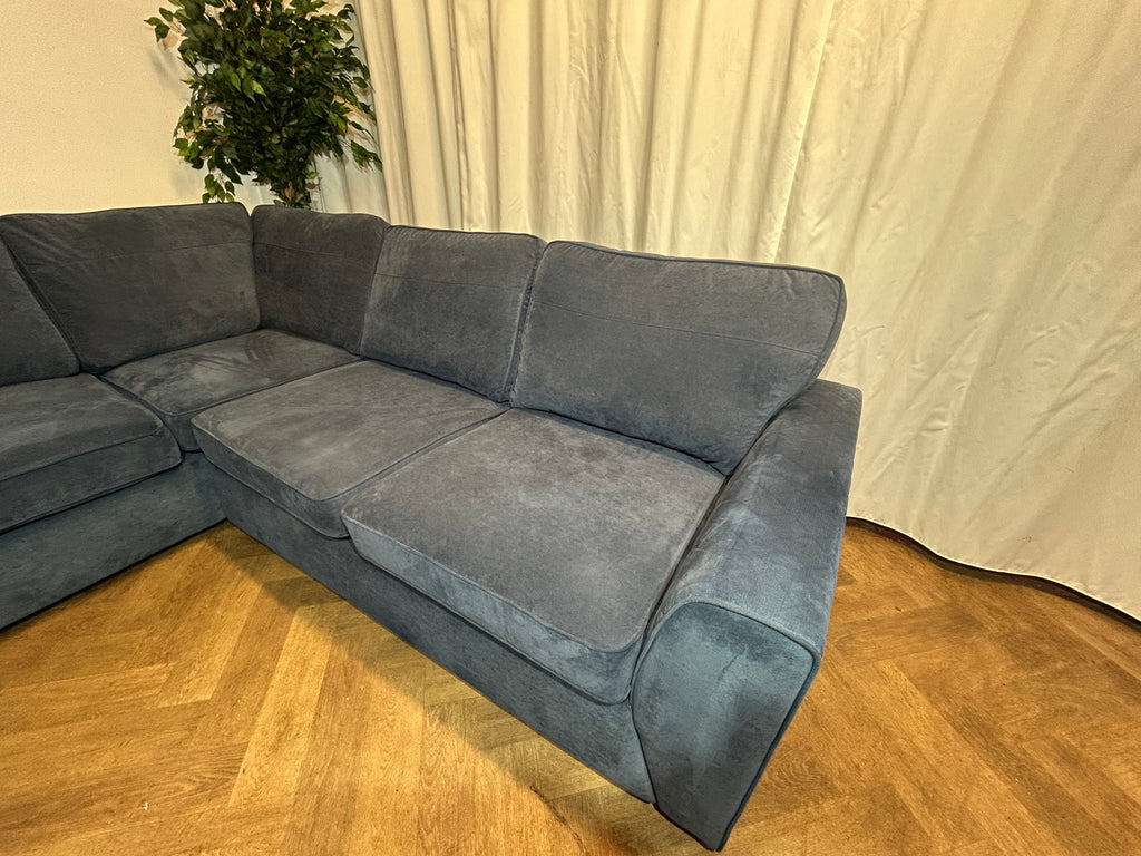 Blue DFS Orka With Right Hand Chaise