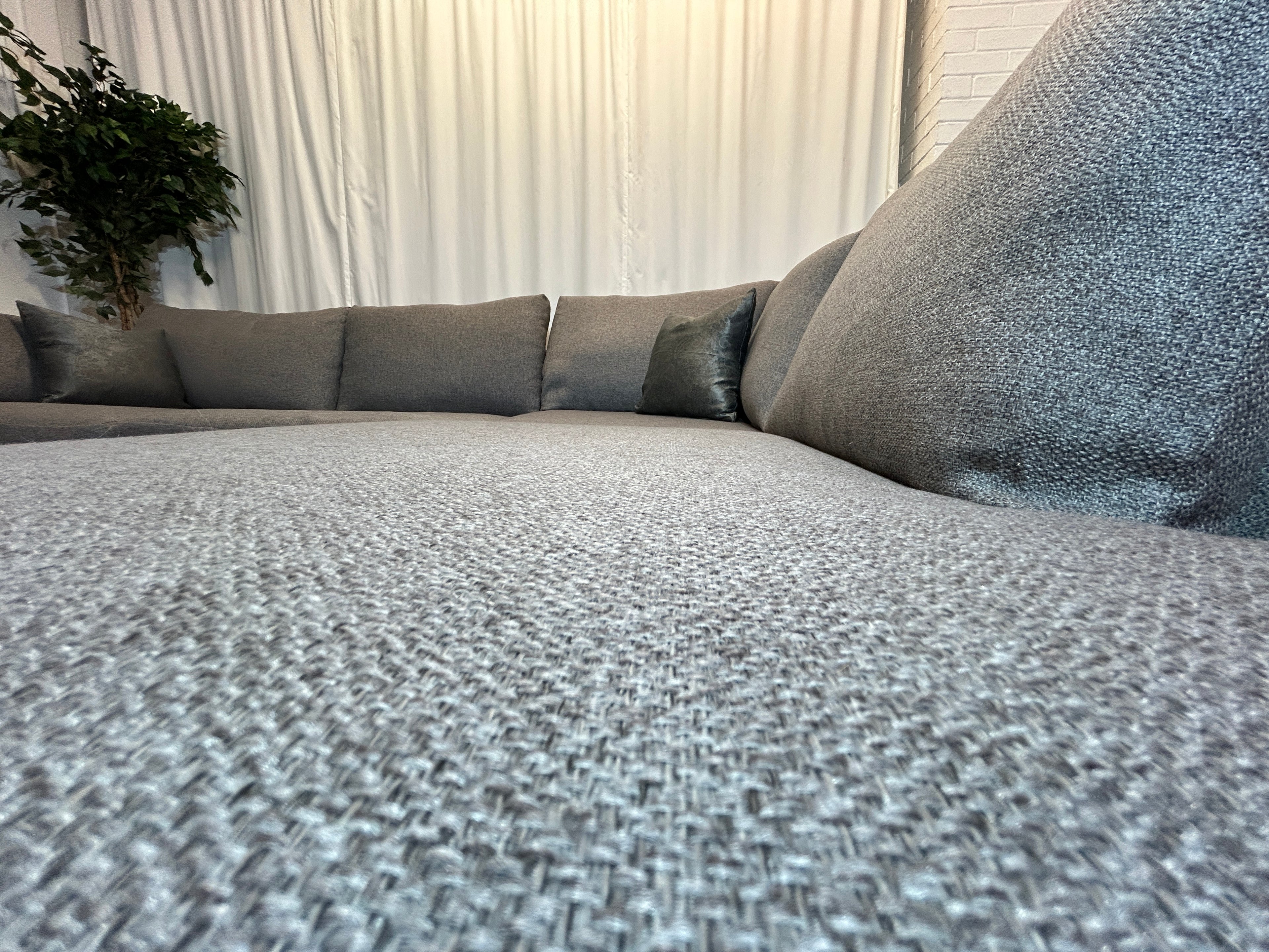 DFS Grey Kaizer, Left Hand Chaise