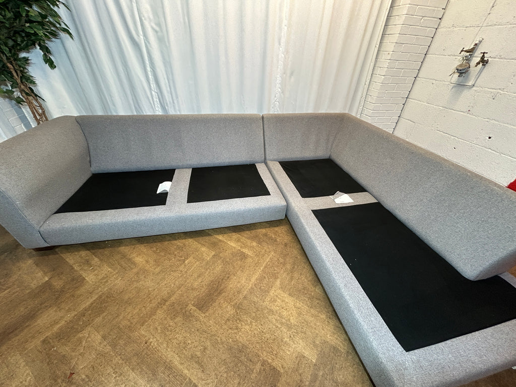 DFS Grey Kaizer, Left Hand Chaise