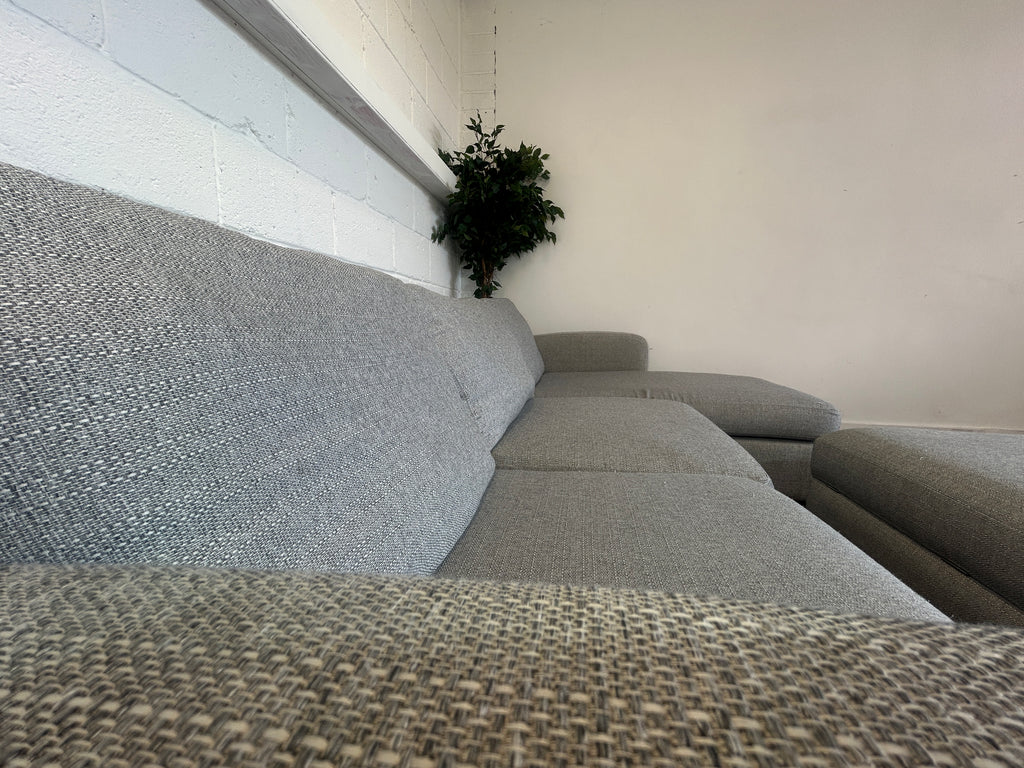 Light Grey DFS Layla Corner Sofa, Left Hand Chaise