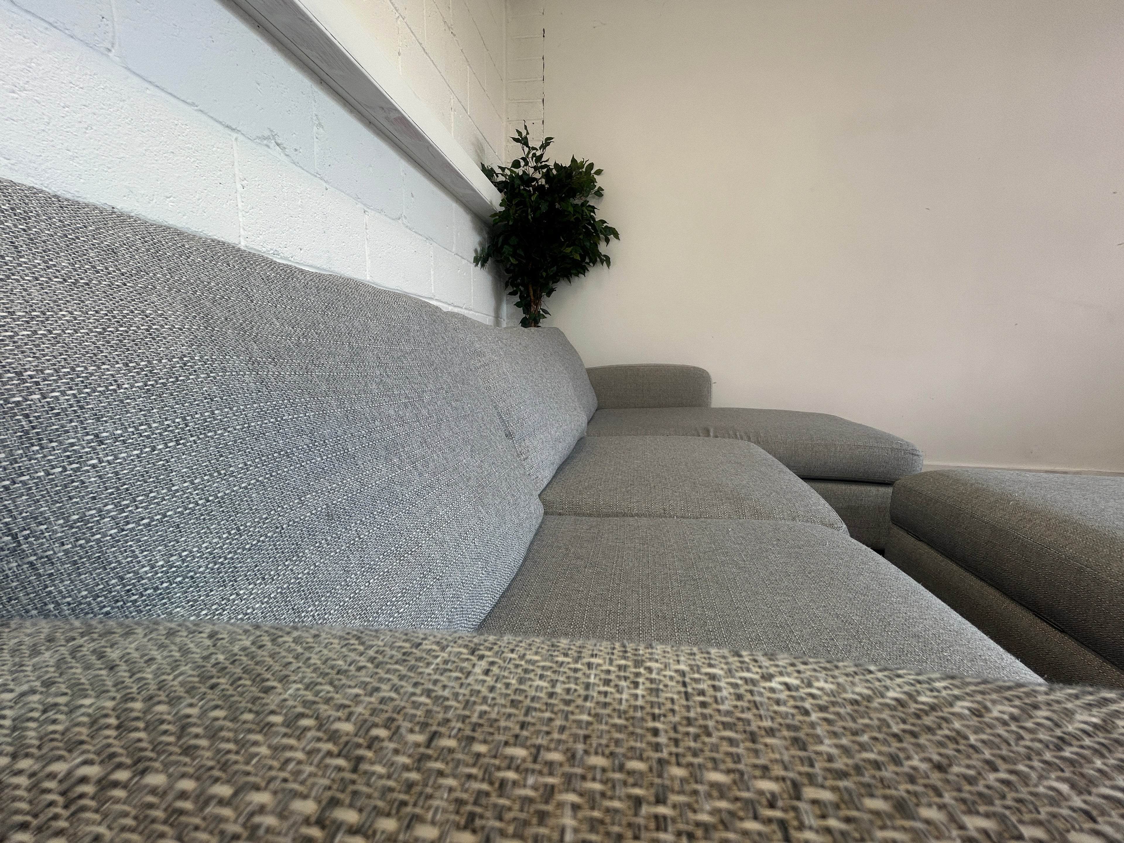 Light Grey DFS Layla Corner Sofa, Left Hand Chaise