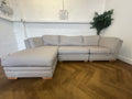 Immaculate Beige DFS Long Beach, Right Hand Chaise
