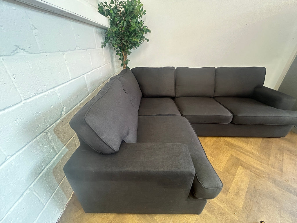 Black Fullback DFS Freya, Left Hand Facing Chaise