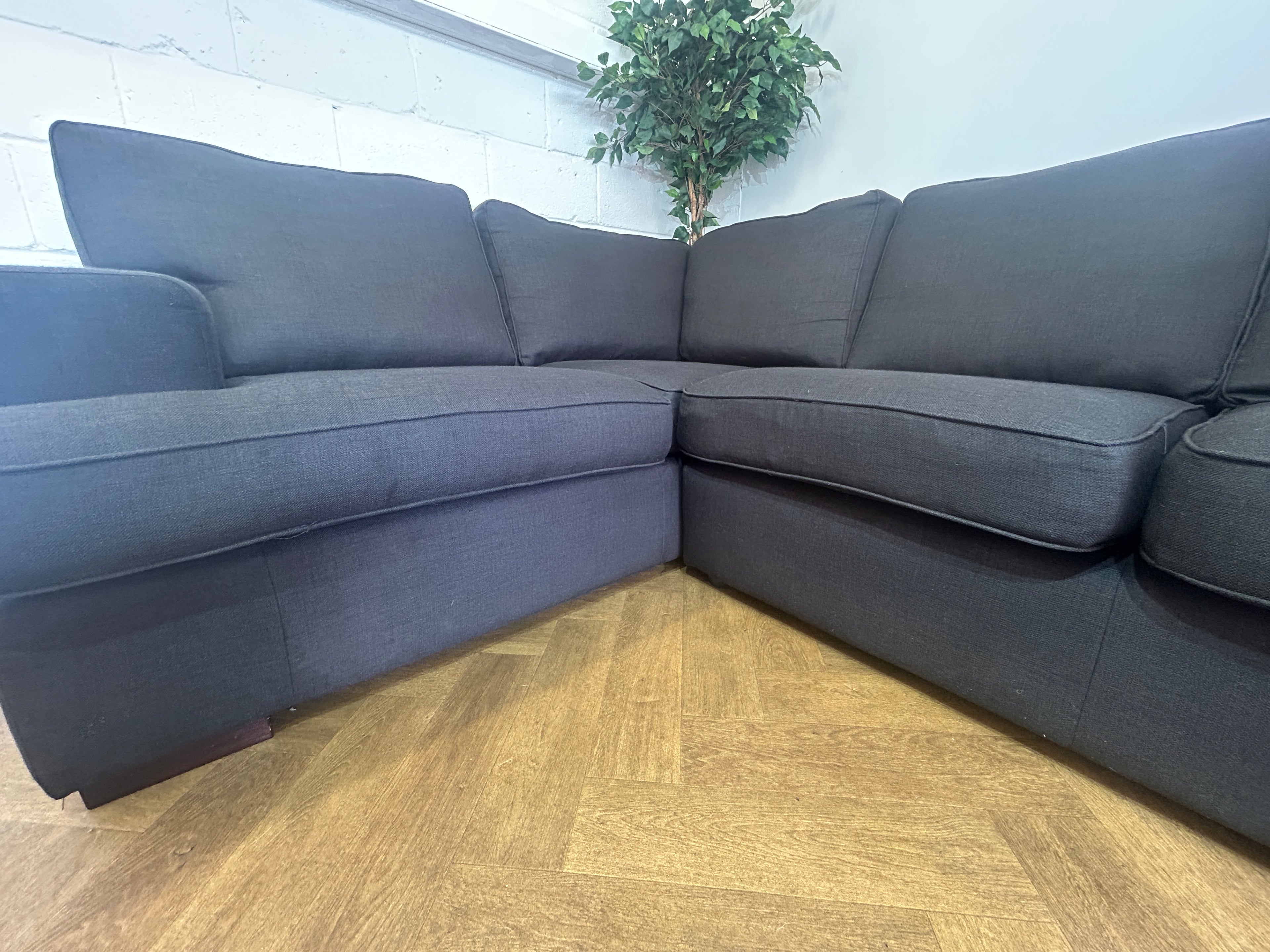 Black Fullback DFS Freya, Left Hand Facing Chaise