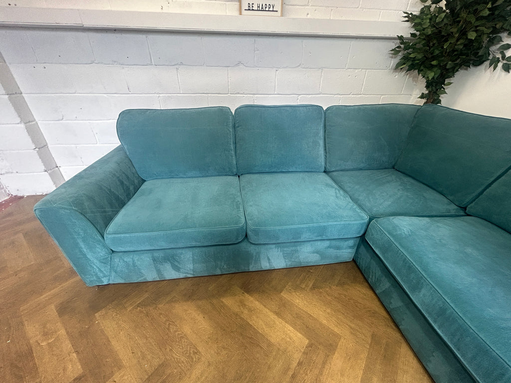 Teal DFS Orka, Right Hand Facing Chaise