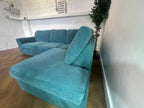 Teal DFS Orka, Right Hand Facing Chaise