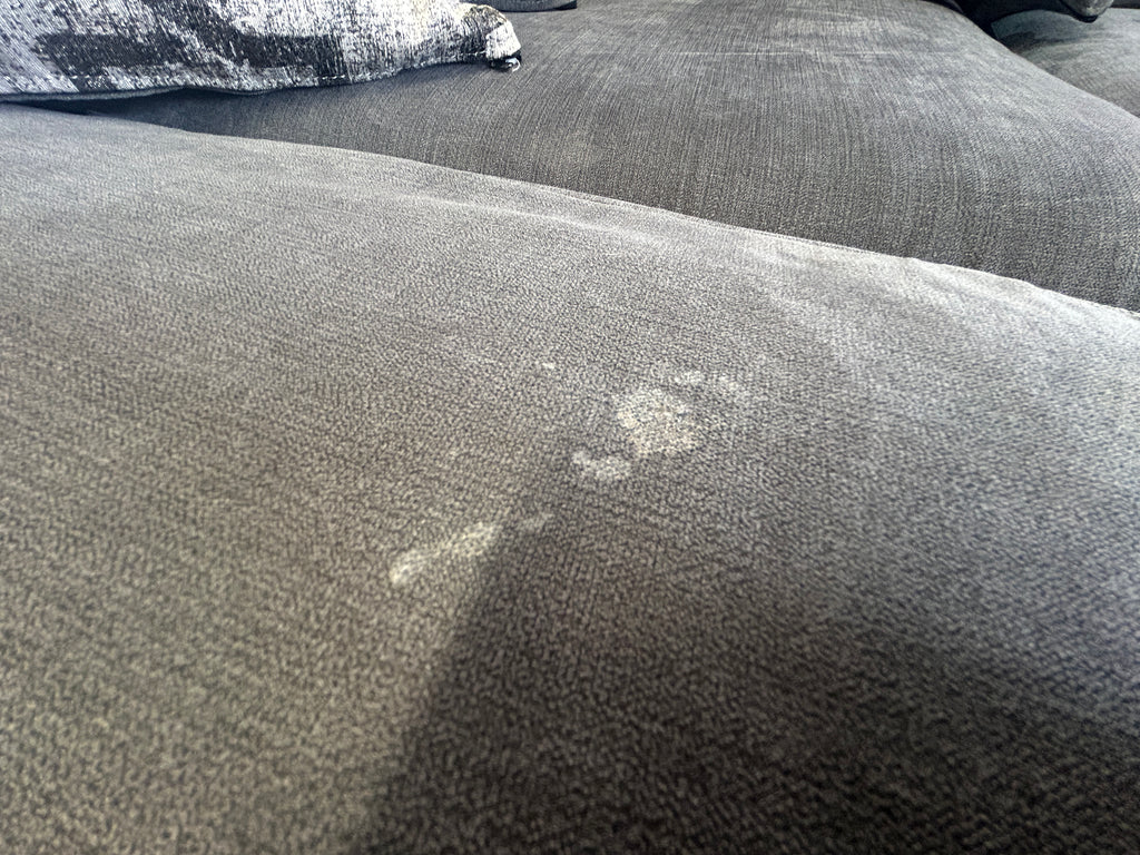 Grey Dylan Corner Sofa, Left Hand Facing Chaise